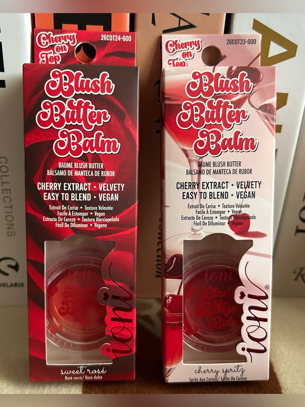 ❤️ NEW ❤️ Blush Butter Balm - Cherry on Top (Cherry Spritz & Sweet Rosé) ❤️